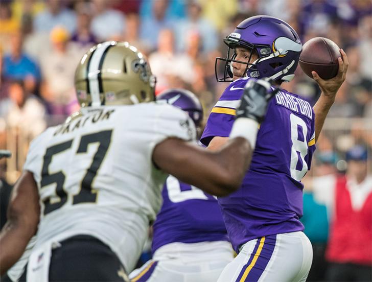 Mike Carlson thinks the return of Sam Bradford could be the difference